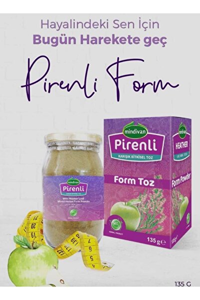 sarayli baharat PİRENLİ FORM TOZU 150gr ELMA AROMALI FORM ÇAYI