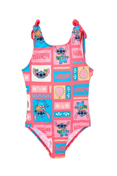 Lilo & Stitch Costum de baie întreg cu funde