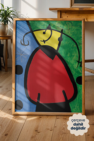 Persona Istanbul Joan Miró "The Birth of Day, 1968" - Sürrealist Sanat Poster...