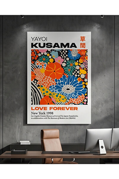 FavloArt Yayoi Kusama Pleksi Tablo
