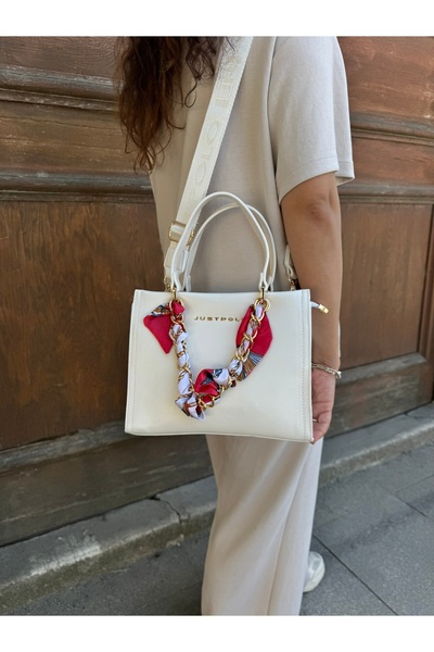 Just Polo Women's New Season Stylish Design Hand and Shoulder Bag with Shawl ...