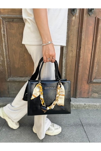 Just Polo Women's New Season Stylish Design Hand and Shoulder Bag with Shawl ...