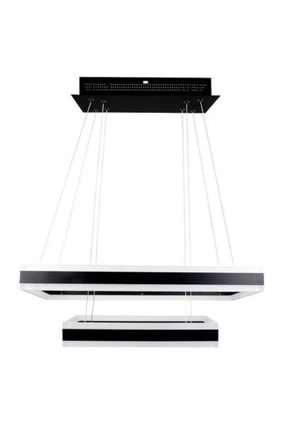 V-TAC LED CHANDELIER 113W DIMMABLE 3000K - BLACK