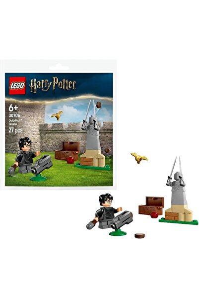 LEGO Harry Potter Quidditch Lesson, 27 Pieces, Ages 6+, Paper Bag Building Se...