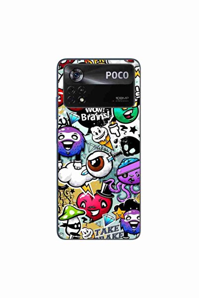 OEM Husa compatibila cu Xiaomi Poco X4 Pro Silicon Gel Tpu Model Pop Art Graf...