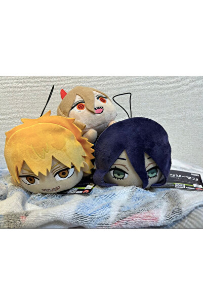 Anime Heroes Orijinal Furyu x Mappa Chainsawman Reze, Denji ve Power Peluşları