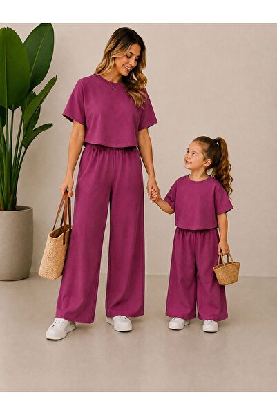 pepe kids ANNE KIZ TAŞLANMIŞ OYSHO KUMAŞ PANÇO T-SHİRT&EŞOFMAN
