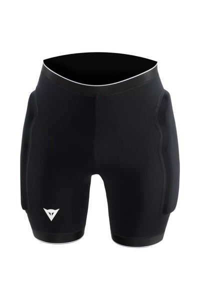 Dainese Pantaloni scurți de protecție hibrid pentru bărbați, negri, mărimea L