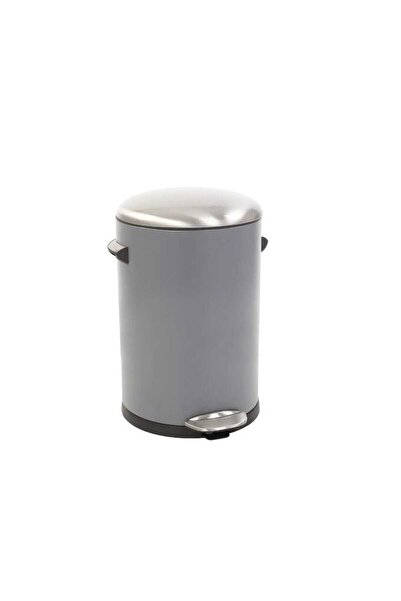 EKO Coș de gunoi cu pedală, EKO, Belle Deluxe, 12 litri, 1 compartiment, gri