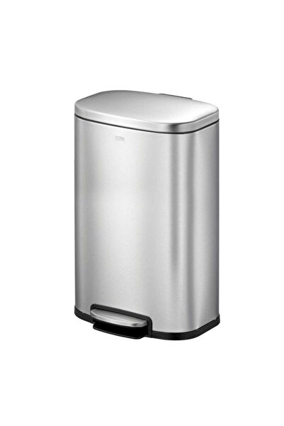 EKO Coș de gunoi cu pedală, EKO, Oli-Cube, 20+20 litri, 2 compartimente, inox