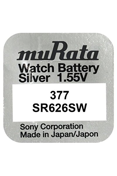 sallma Baterie, Oxid de Argint, muRata 377 sr626sw, 1.55V, 1 buc