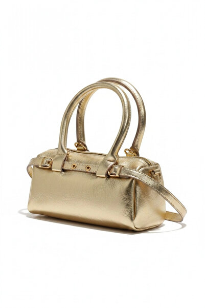 Glemix Libby Gold ženska mini torba za ruku i rame sa detaljnim remenom