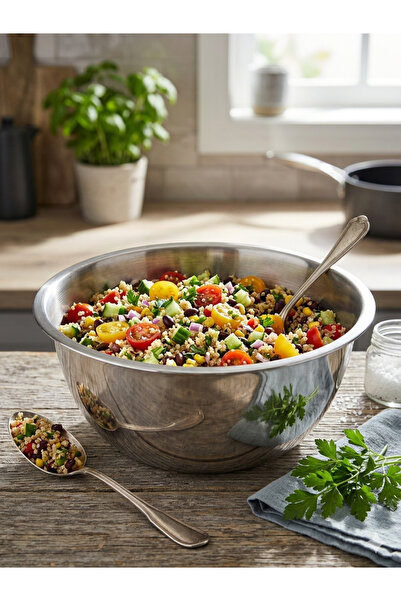 MISTERCOOK Mister Cook Chefline 18/10 Bowl 28 Cm, 1004/19, Premium Choice, To...