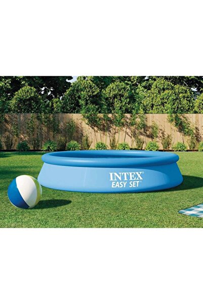 Intex حوض سباحة سهل التركيب مع مضخة فلتر (10 قدم × 24 بوصة)