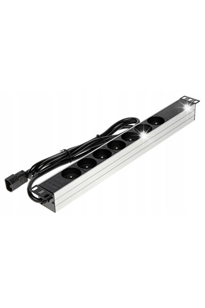 Deltam Priză multiplă cu 7 prize PD-7/RACK/IEC