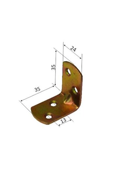 P&P Coltar Metalic Dreptunghiular 24/35x35mm