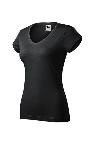 Malfini Tricou v-neck pentru dama SLIMFIT