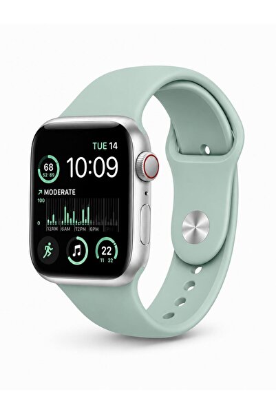 Miyole Apple Watch Uyumlu 4 5 6 7 8 9 10 Se 38 40 41 Uyumlu Kordon Silikon