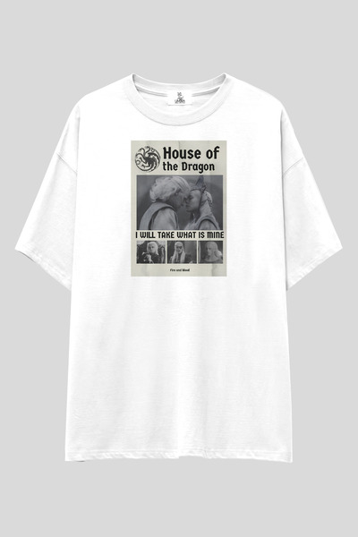 UmbraWear Tricou din seria House of the Dragon |   Tricou unisex, 100% bumbac...