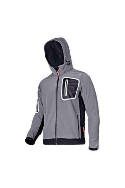 Lahti Pro Jacheta Elastica Cu Gluga / Gri - 3xl