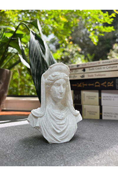 KALIPDIŞI 3D Dekoratif Demeter Büstü - Antik Yunan Bereket Tanrıçası Demeter ...