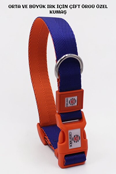CARAMELOS Adjustable Dog Collar for Medium and Large Breeds, 2.5 cm