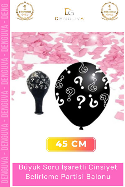 Denguva # Babyshower Black Balloon Gender Reveal Party Stylish Modern Design ...