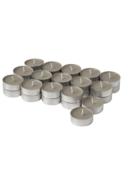 IKEA LOTSFÅGEL Scented tealight, Sandalwood & patchouli brown, 3.5 hr
