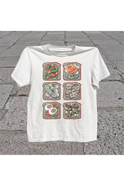 Grafftee Clothing Salad Printed Unisex Oversize T-Shirt
