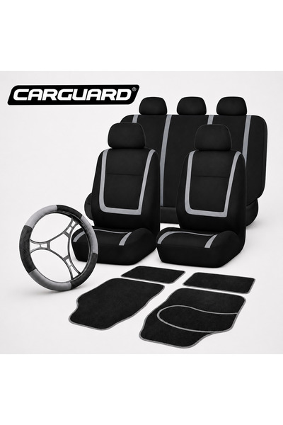 CarGuard Set complet interior auto CARGUARD, huse scaune + husa volan + covor...