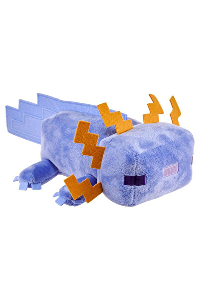 mattel Figurină de pluș MINECRAFT Axolotl albastru 20CM