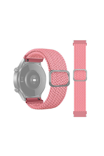 OEM Ρολόι Gt Gt 2 46mm, Υφασμάτινο λουράκι Gt Ροζ (Honor Magic Watch 2)