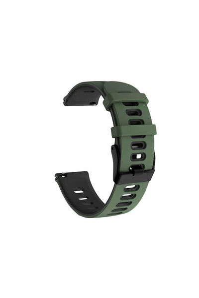 OEM Δίχρωμο λουράκι σιλικόνης Amazfit Balance 46mm/Amazfit Active Edge 46mm/A...