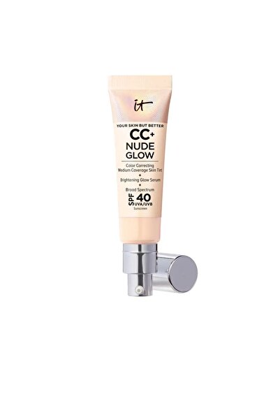 it cosmetics CC Cream cu acoperire lejera, CC+ NUDE GLOW SPF40 fair light 32 ml