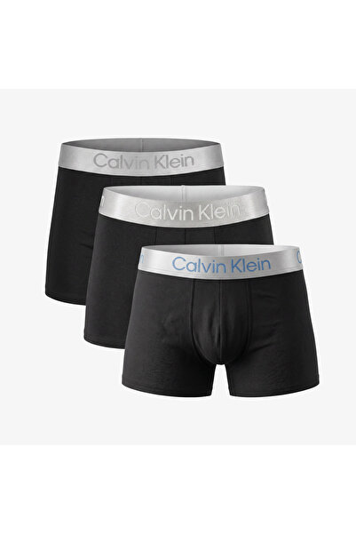 Calvin Klein Trunk 3'lü Erkek Siyah Boxer