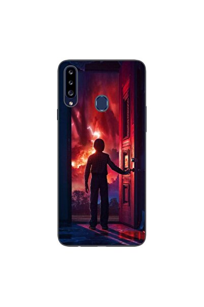OEM Husa compatibila cu Samsung Galaxy A20S Silicon Gel Tpu Model Stranger Th...