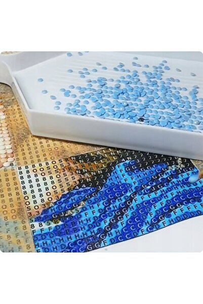 Norimpex Mozaic diamantat 5D, 40x30 cm, lebede