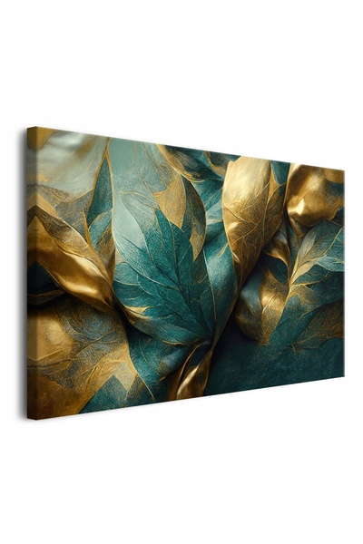 DecoWalls Tablou Leaves, Deco Walls, Digital Print, Pentru Camera De Zi, Fara...
