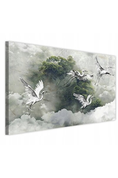 DecoWalls Set Tablouri Cranes In The Clouds, Deco Walls, Digital Print, Pentr...