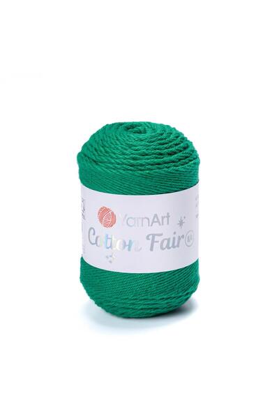 Yarnart COTTON FAIR 8/4 - Ață de tricotat VERDE-5549