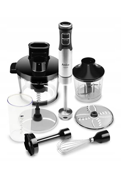 Amica Chips Blender de mână Amica BM 7017 1000W 0,6L pentru Mixare Tocare