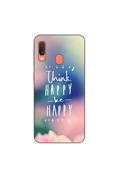 OEM Husa compatibila cu Samsung Galaxy A20e Silicon Gel Tpu Model Think Positive