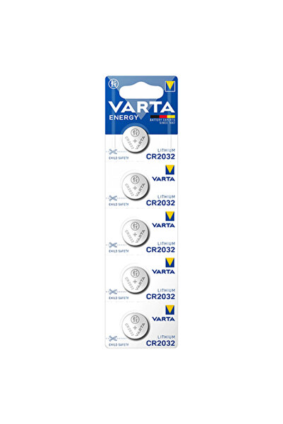 Varta Baterie CR2032, pachet blister cu 5 bucăți