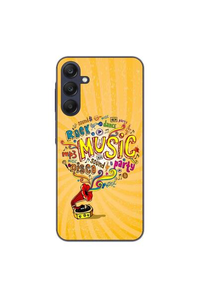 OEM Калъф, съвместим със Samsung Galaxy A25 5G, силиконов гел TPU, с десен Му...