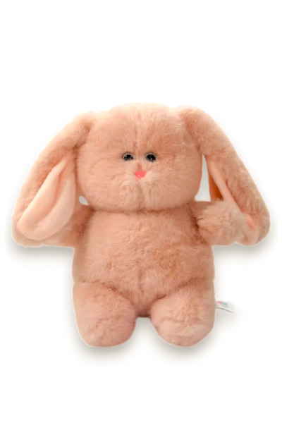 SELAY TOYS أرنب وردي من القطيفة 26 سم 4515