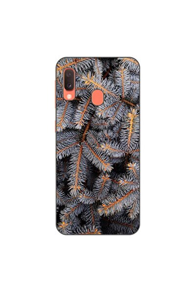 OEM Husa compatibila cu Samsung Galaxy A20e Silicon Gel Tpu Model Crengi de Brad