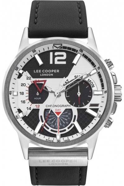 Lee Cooper Ceas bărbătesc LC07614.351 — ceas negru, la modă, ideal ca un cadou.