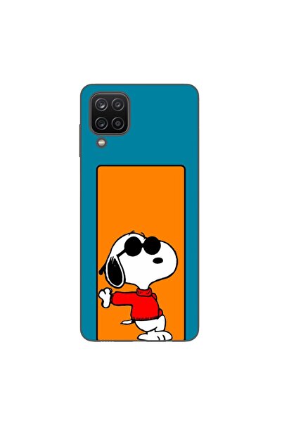 OEM Case compatible with Samsung Galaxy A12 Silicone Gel Tpu Model Snoopy