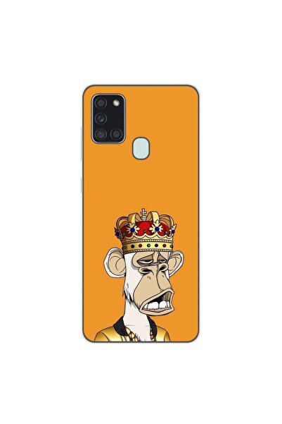 OEM Husa compatibila cu Samsung Galaxy A21s Silicon Gel Tpu Model NFT Royal Ape