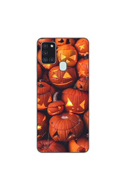 OEM Husa compatibila cu Samsung Galaxy A21s Silicon Gel Tpu Model Halloween D...